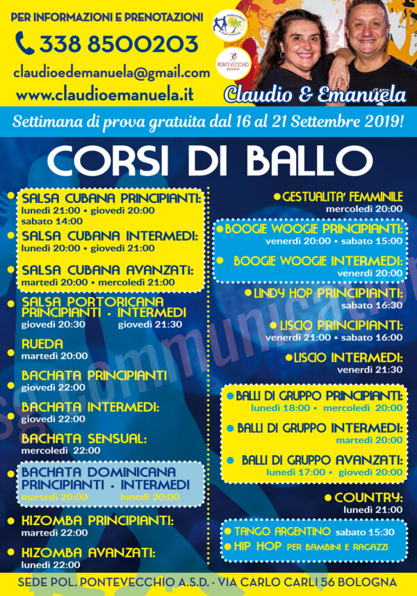 ballo-dal-16-al-20-settembre-openday-e-prove-gratuite-con-claudio-ed-emanuela